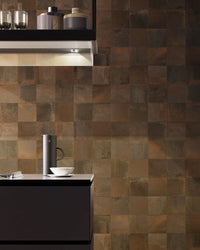 SANT'AGOSTINO OXIDART PATCHWORK DARK 20x20 NATURAL