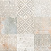 SANT'AGOSTINO OXIDART PATCHWORK LIGHT 20x20 NATURAL