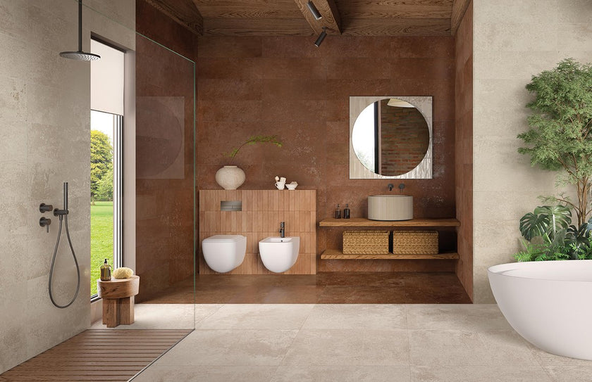 FAP CERAMICHE OXIDE CORTEN 80x80 MAT