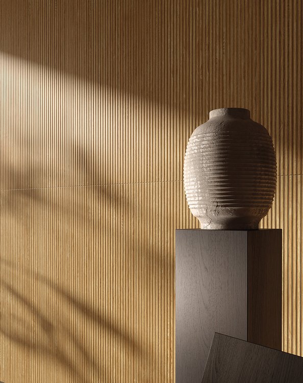 FAP CERAMICHE TRUE COLORS GROOVE OAK 50x120 MAT