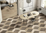 Fioranese Bridge Larice en situation — carrelage effet bois