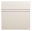 WOW POINT & DASH NEUTRAL DECOR GREY 15x15 MAT