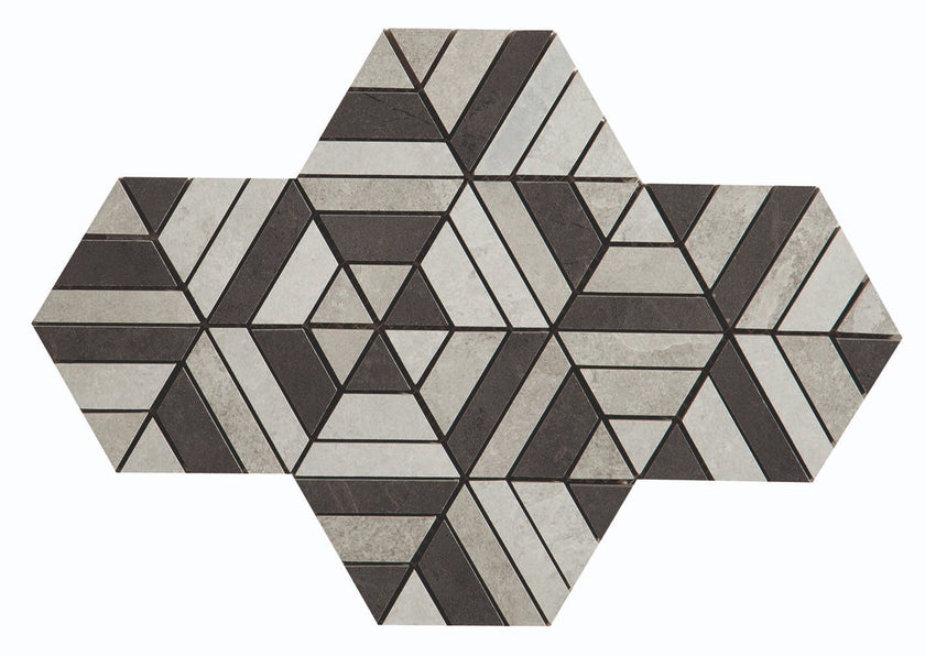 Carrelage Elios Harmony Mosaïque Optic Cold 30x30 cm — packshot carreau, réf. 094H180