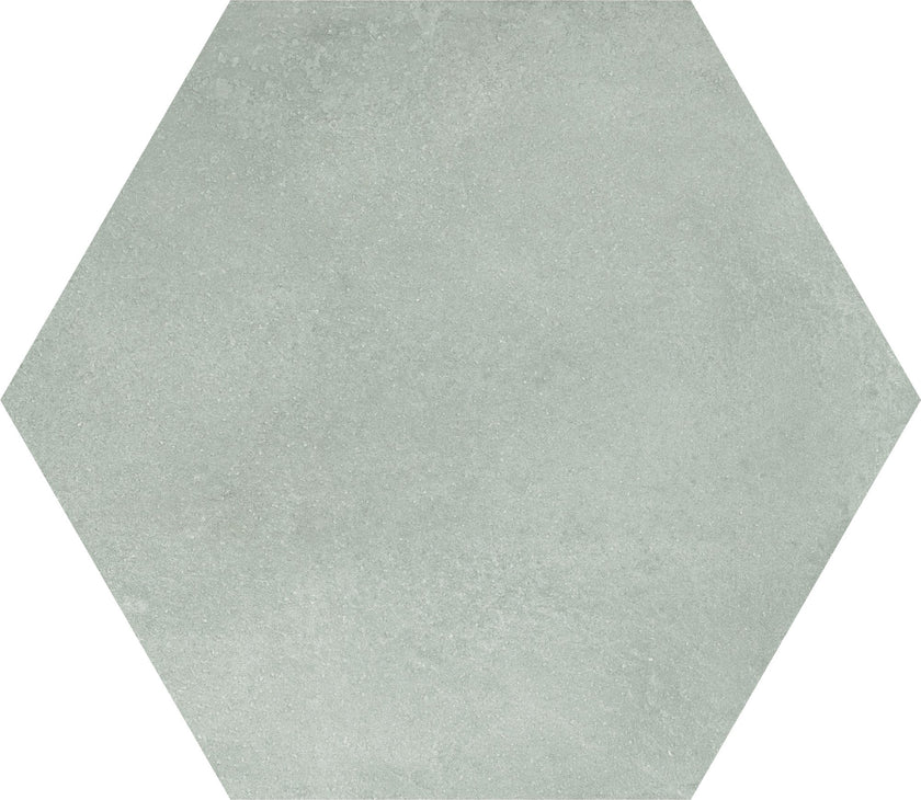 Carrelage Elios Hexagon Teal 25x22 cm — packshot carreau, réf. 00ZES40