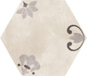 Carrelage Elios Hexagon Lily Sky 25x22 cm — packshot carreau, réf. 00ZESC5
