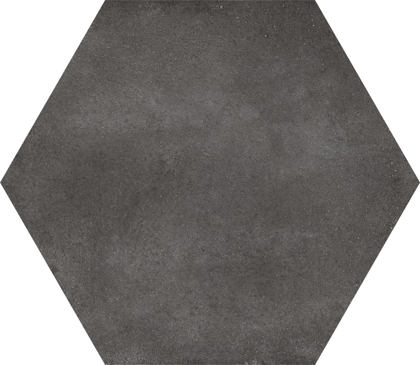 Carrelage Elios Hexagon Dark 25x22 cm — packshot carreau, réf. 00ZES90