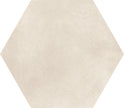 Carrelage Elios Hexagon Beige 25x22 cm — packshot carreau, réf. 00ZES10