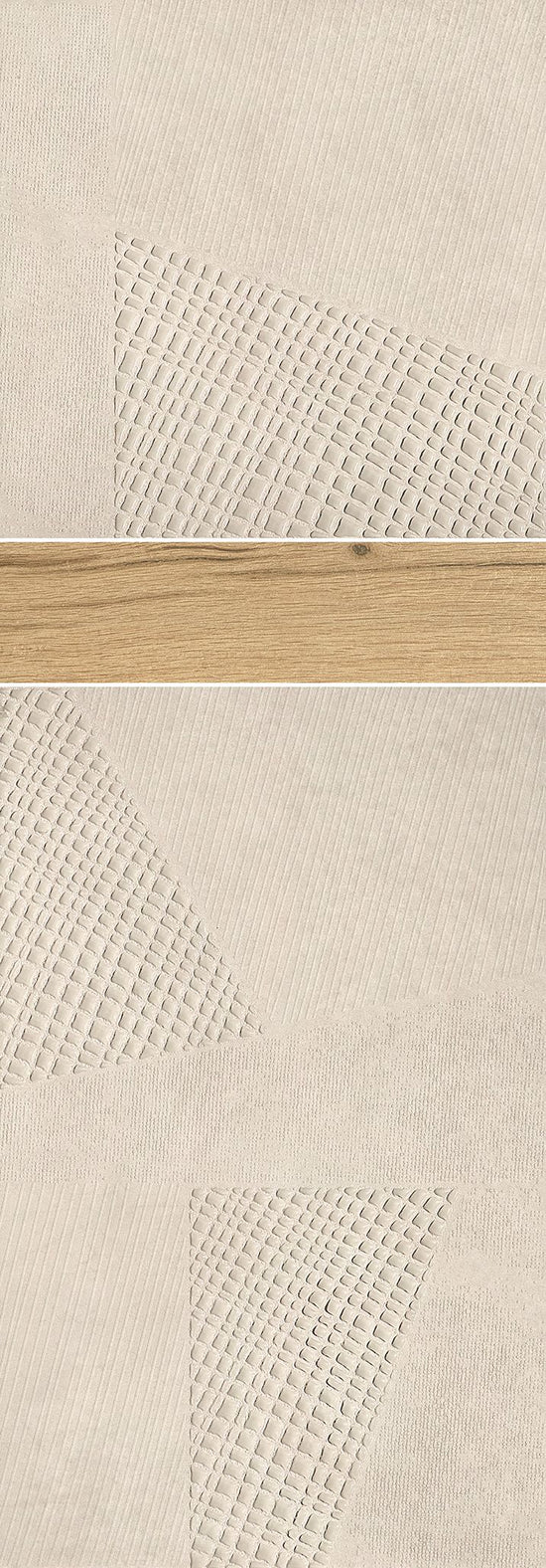 Carrelage aspect industriel Love Gravity Quantum Light Grey 35x100 cm