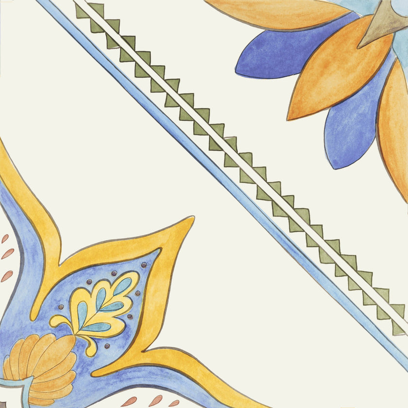 Carrelage Elios Marechiaro Sorrento 20,3x20,3 cm — packshot carreau, réf. 03R2002