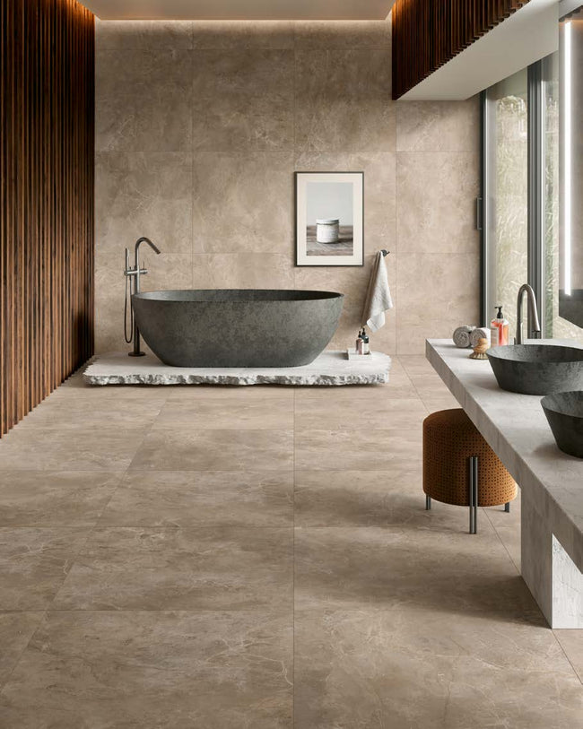 Margres Linea Prestige 100x100 en 5,5 mm, marbre Calacatta