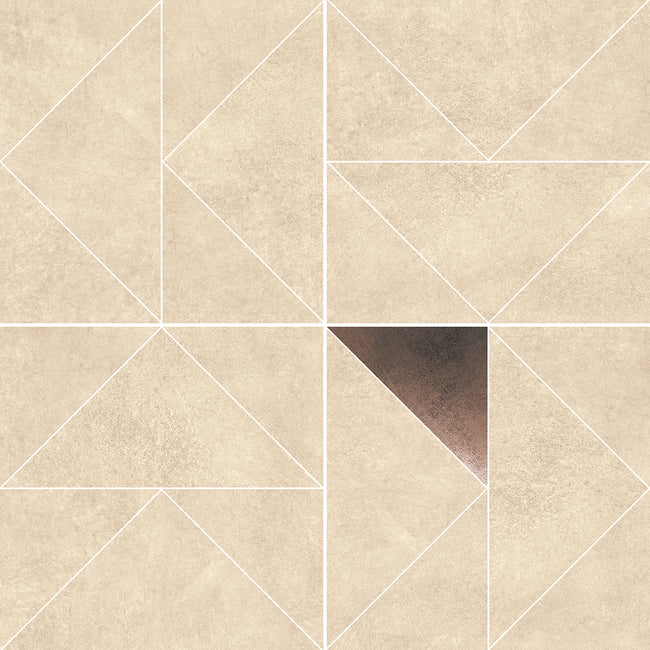 Carrelage Love Tiles Gravity Mosaic Impetus Beige 46x46 cm