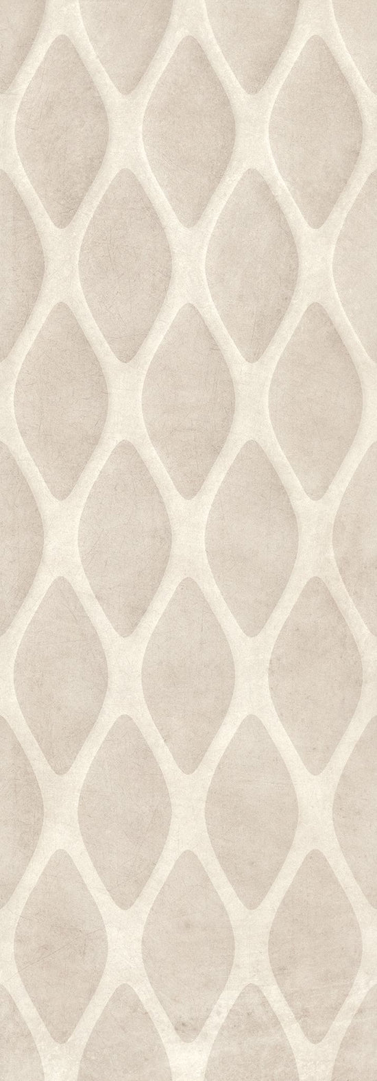 Carrelage aspect industriel Love Gravity Net Light Grey 35x100 cm