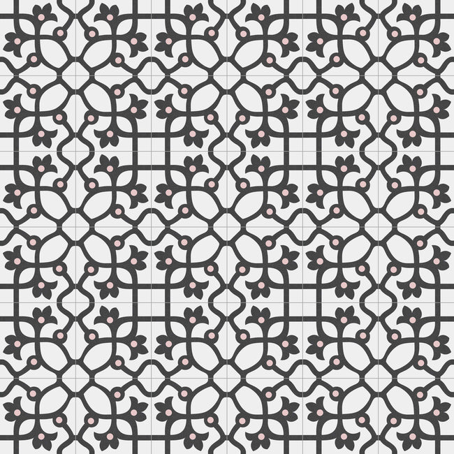 VIVES 1900 JUJOL GRAFITO 20x20 MAT