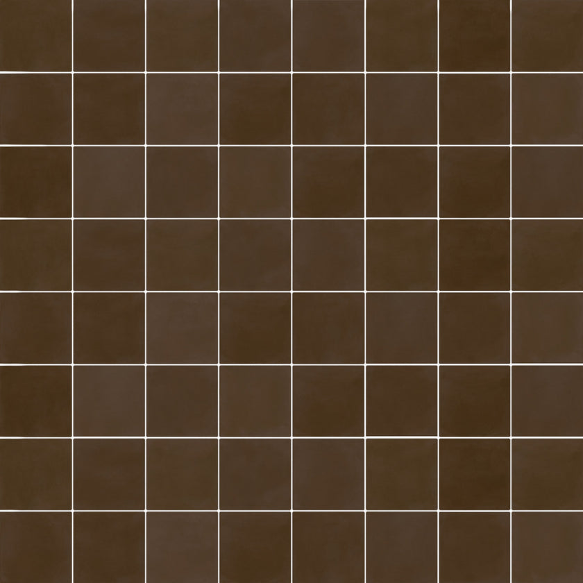Carrelage effet carreaux de ciment Vives Pop Tile Chocolate 15x15 cm – vue 2