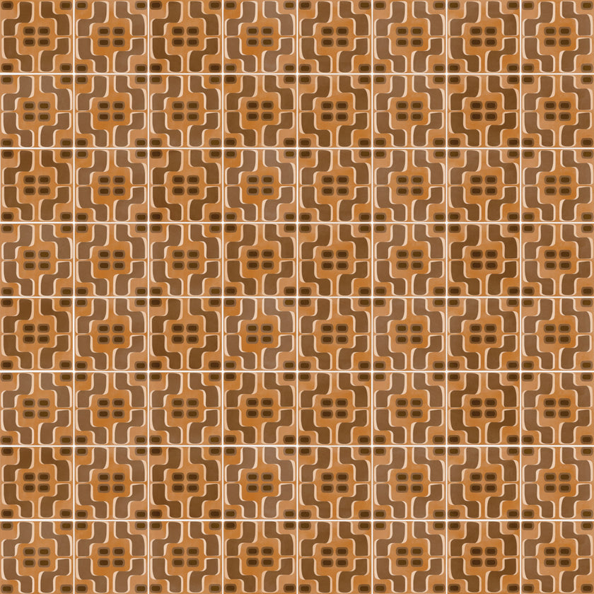 Carrelage effet carreaux de ciment Vives Pop Tile Fluxus-R 15x15 cm – vue 2