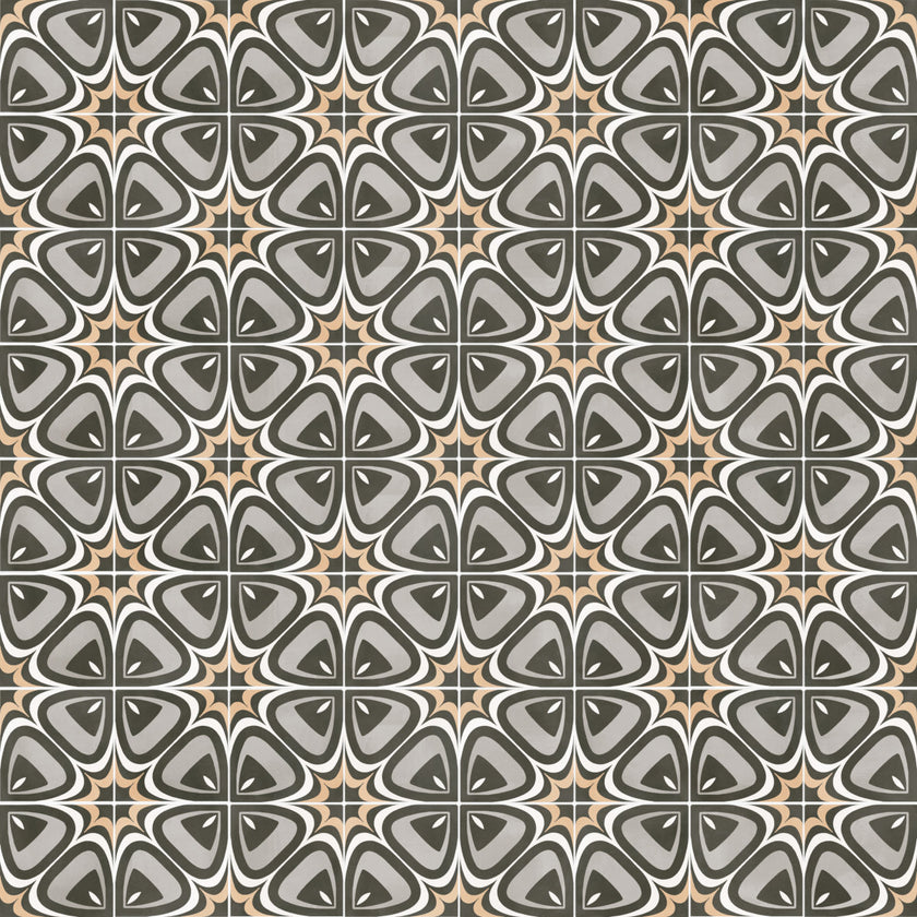 Carrelage effet carreaux de ciment Vives Pop Tile Marquee-R 15x15 cm – vue 2