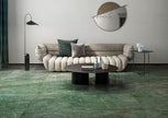 Fioranese Marmorea Intensa Emerald en situation — carrelage effet marbre
