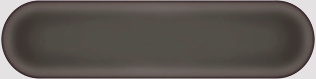 CIFRE CERAMICA Oval Anthracite 7,5x30 cm