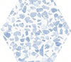 CIFRE CERAMICA Riazza Hexagon Blue 23,2x26,7 cm