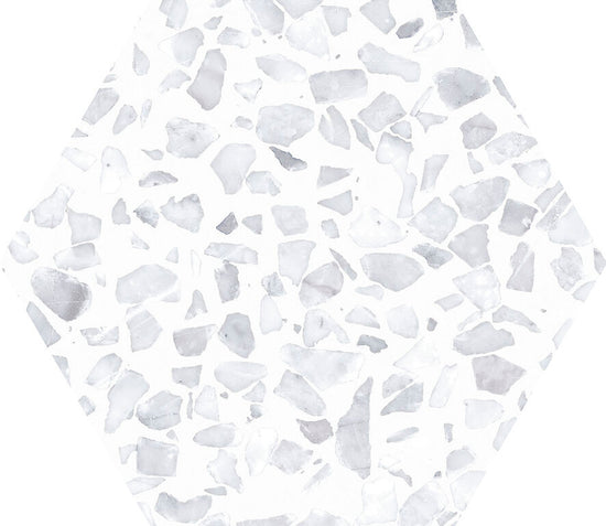 CIFRE CERAMICA Riazza Hexagon Gray 23,2x26,7 cm
