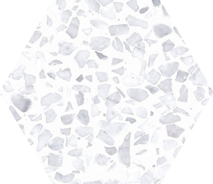 CIFRE CERAMICA Riazza Hexagon Gray 23,2x26,7 cm