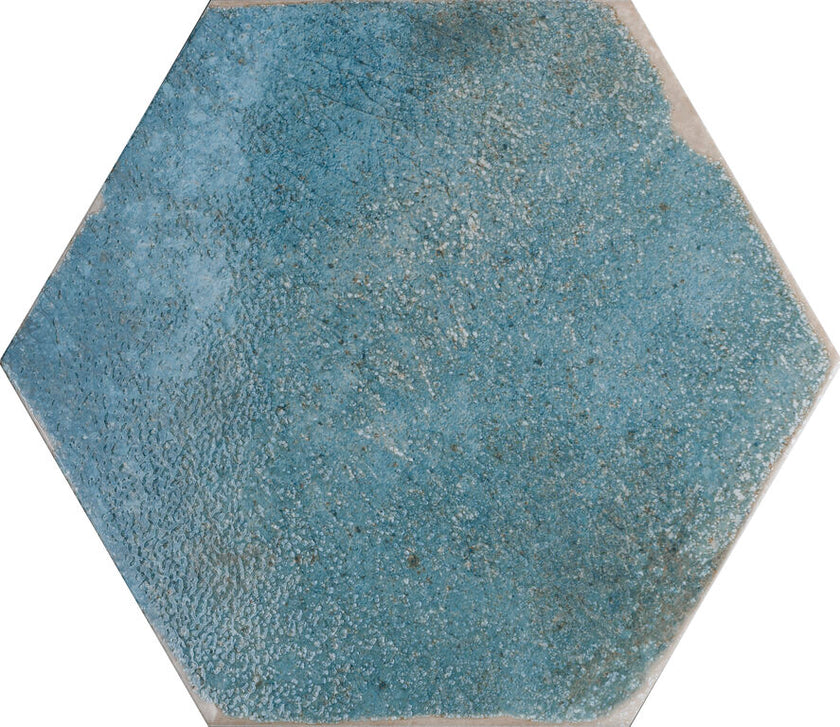 CIFRE CERAMICA Oken Hexagon Green 23,2x26,7 cm