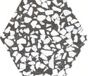 CIFRE CERAMICA Riazza Hexagon Nero 23,2x26,7 cm