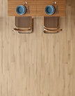 POLIS Blend en situation — carrelage effet bois