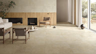 POLIS Blend en situation — carrelage effet bois