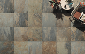 POLIS Elements en situation — carrelage effet pierre