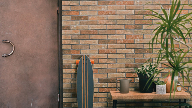 POLIS Loft Design en situation — carrelage effet brique