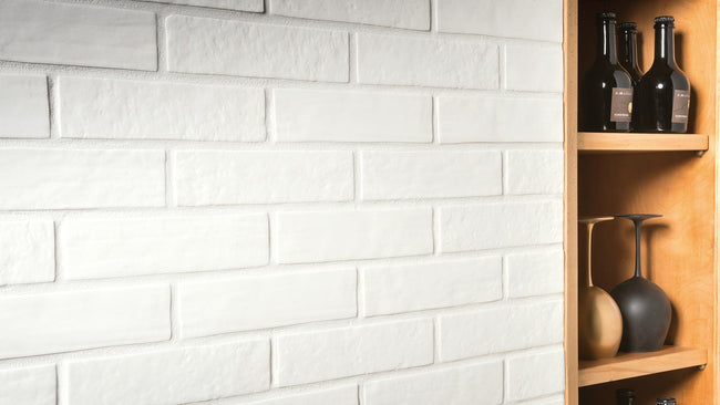 POLIS Loft Design en situation — carrelage effet brique