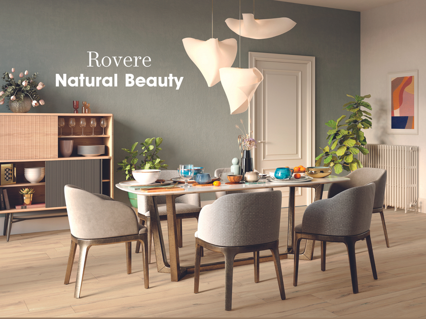 POLIS Rovere en situation — carrelage effet bois