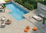 POLIS Stoneheart en situation — carrelage effet pierre