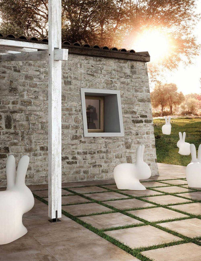 POLIS Upnuance en situation — carrelage effet terre cuite