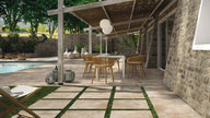 POLIS Upnuance en situation — carrelage effet terre cuite