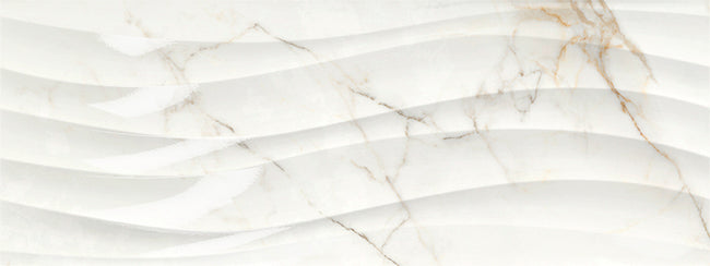 Carrelage Love Tiles Precious Flux Calacatta Gold 45x119 cm