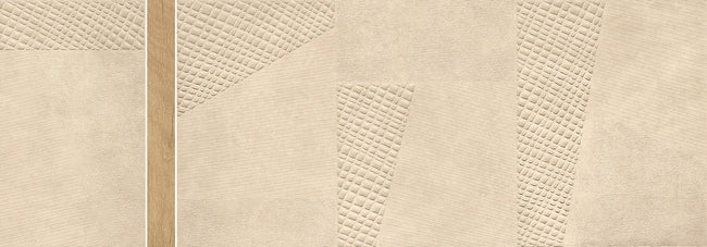 Carrelage Love Tiles Gravity Quantum Beige 35x100 cm