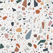 Carrelage Quintessenza Confetti Bianco.Multicolor, grès cérame