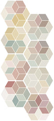 Carrelage Quintessenza Minima 8.6 Multicolor, grès cérame