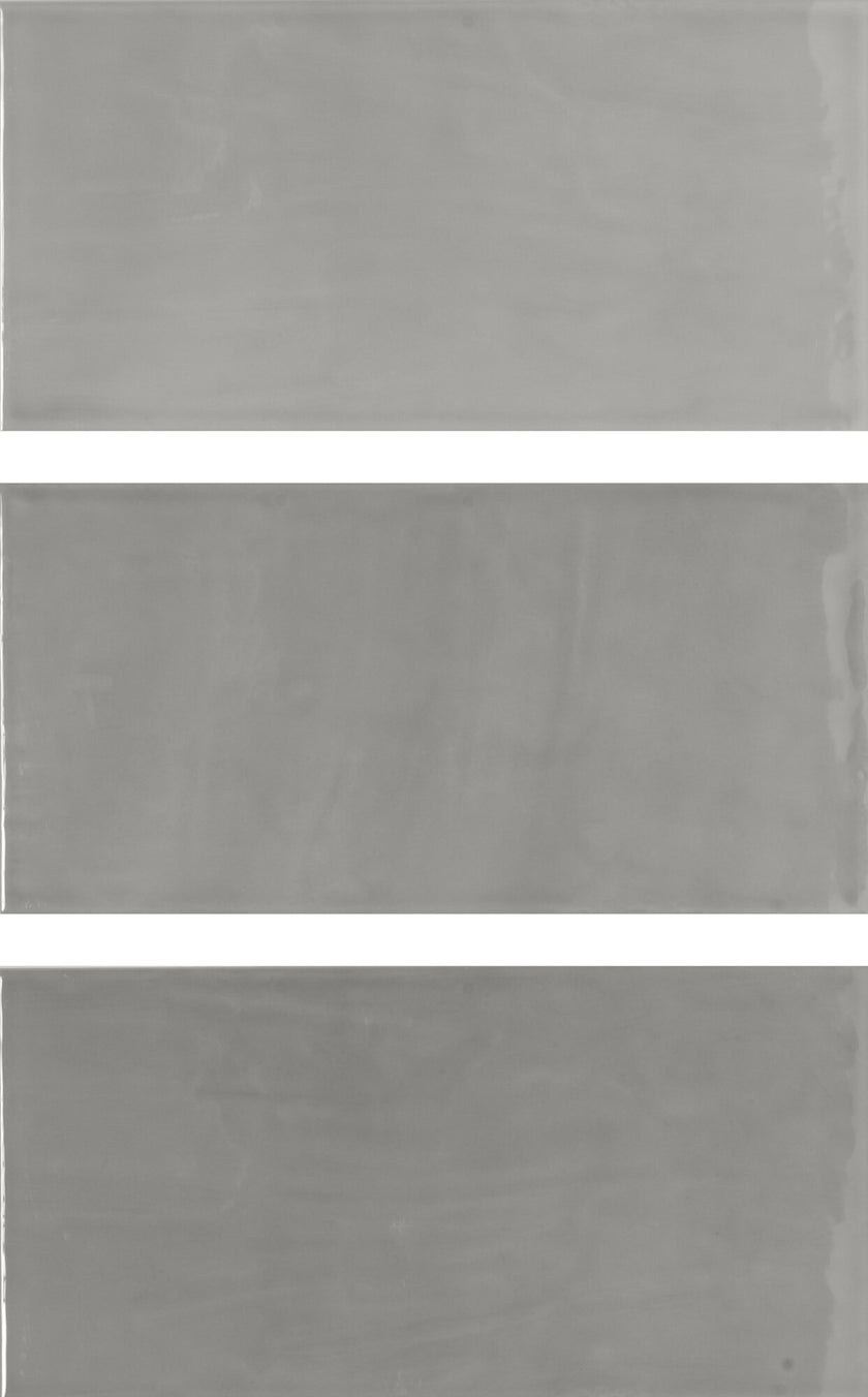 Carrelage Quintessenza Riquadri Base Grigio Scuro, faïence (pasta bianca)