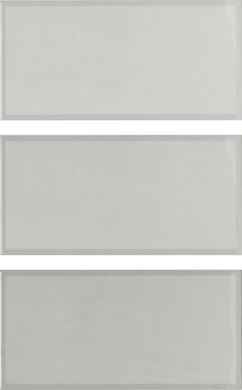 Carrelage Quintessenza Riquadri Grigio Medio, faïence (pasta bianca)