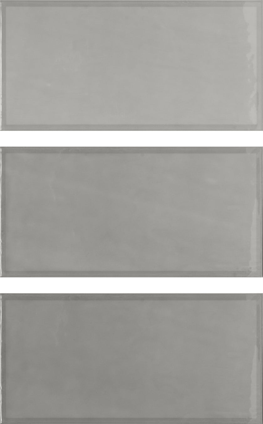 Carrelage Quintessenza Riquadri Grigio Scuro, faïence (pasta bianca)