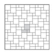 NOVOCERAM LOSA OPUS ROMAIN CARCASO OUTDOOR PLUS 20 mm — calepinage Carcaso