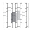 NOVOCERAM LOSA BANDES ROMAINES AQUITANIA OUTDOOR PLUS 20 mm — calepinage Aquitania