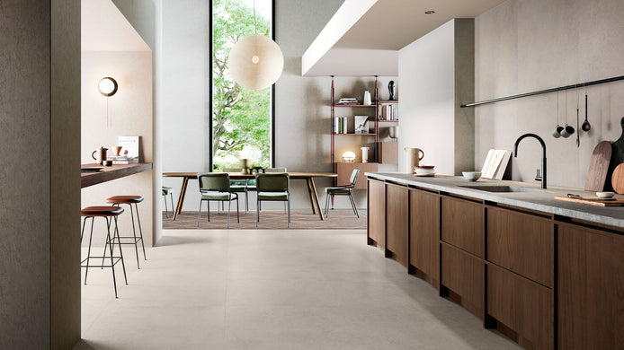 Carrelage Sant'Agostino Silkystone, mise en situation