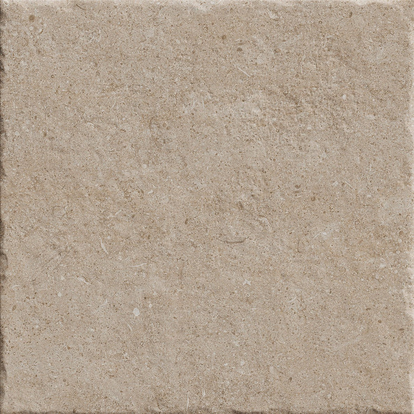 Carrelage Elios Sedimenti Beige Tumbled 40,6x40,6 cm — packshot carreau, réf. 03Z4005