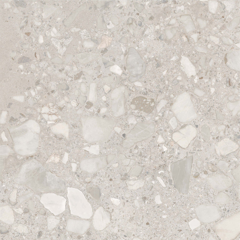 Carrelage Elios Shell Grey Light 3D 6,5x120 cm — packshot carreau, réf. 04FBT20