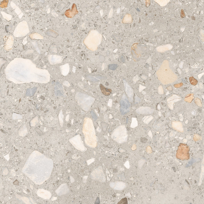 Carrelage Elios Shell Grey 3D 6,5x120 cm — packshot carreau, réf. 04FBT21