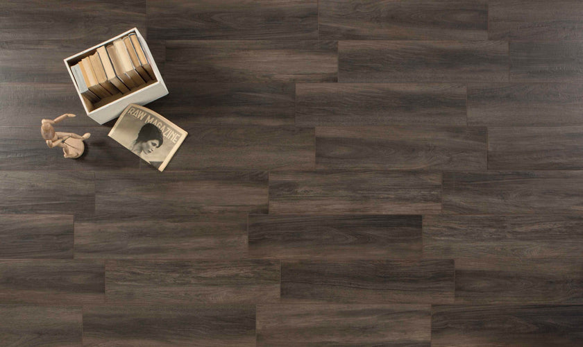CRZ64 Valentino Hollywood Wengé — carrelage effet bois